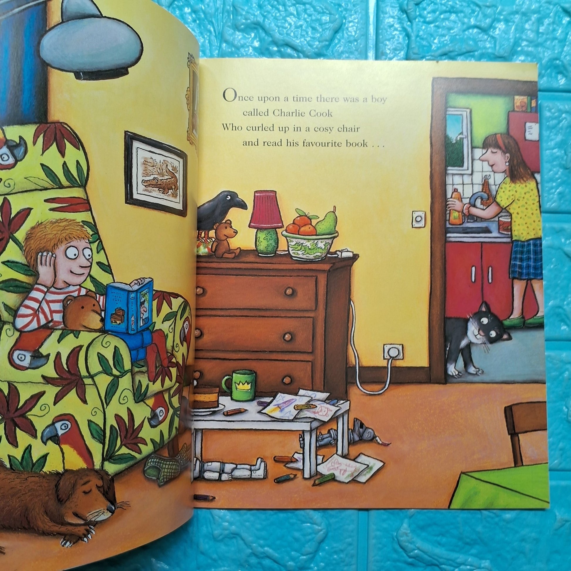 Charlie Cooks Favourite Book - Very Good Condition Paperback - We Are Turners