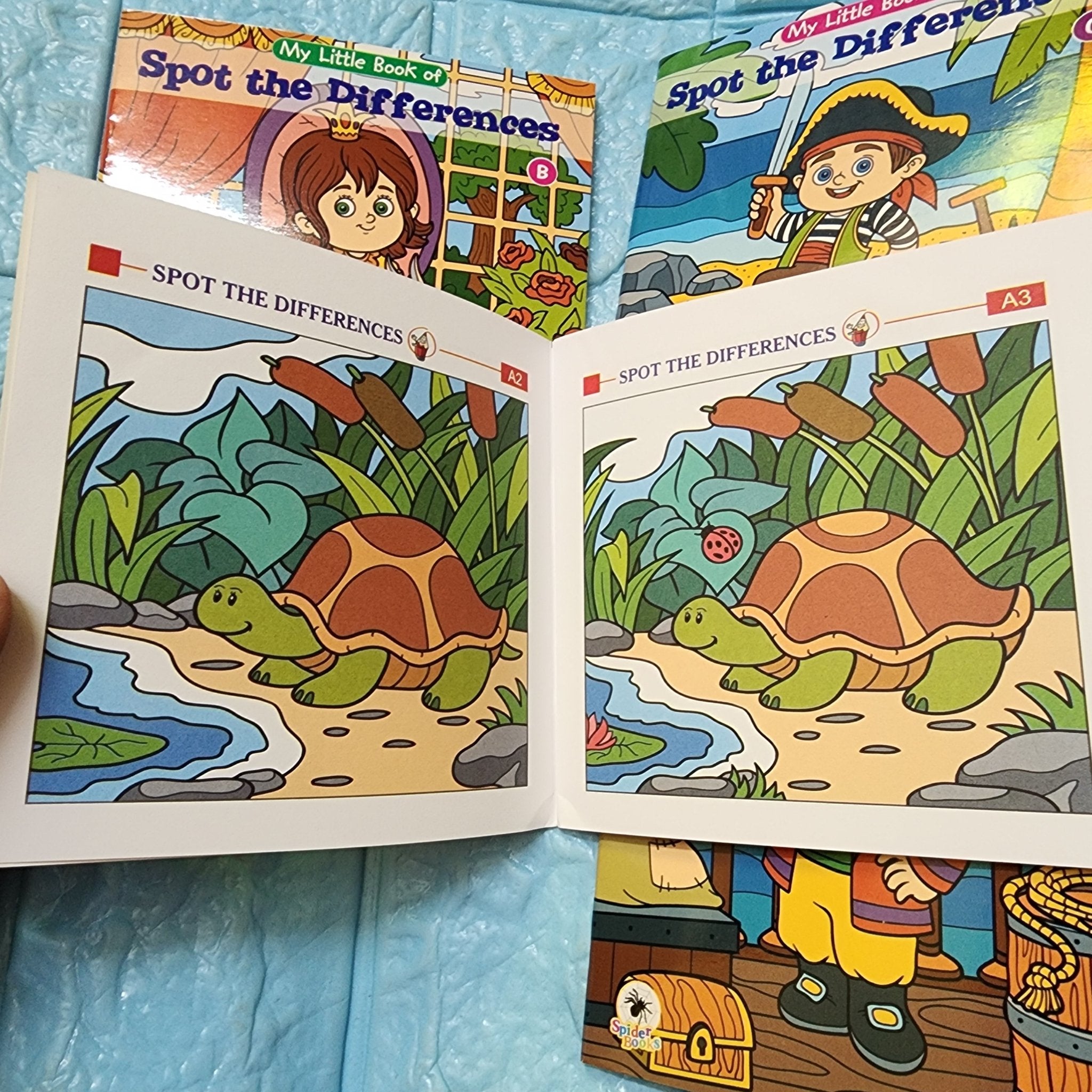 Combo of 4 Spot the Differences - My Little Book - We Are Turners