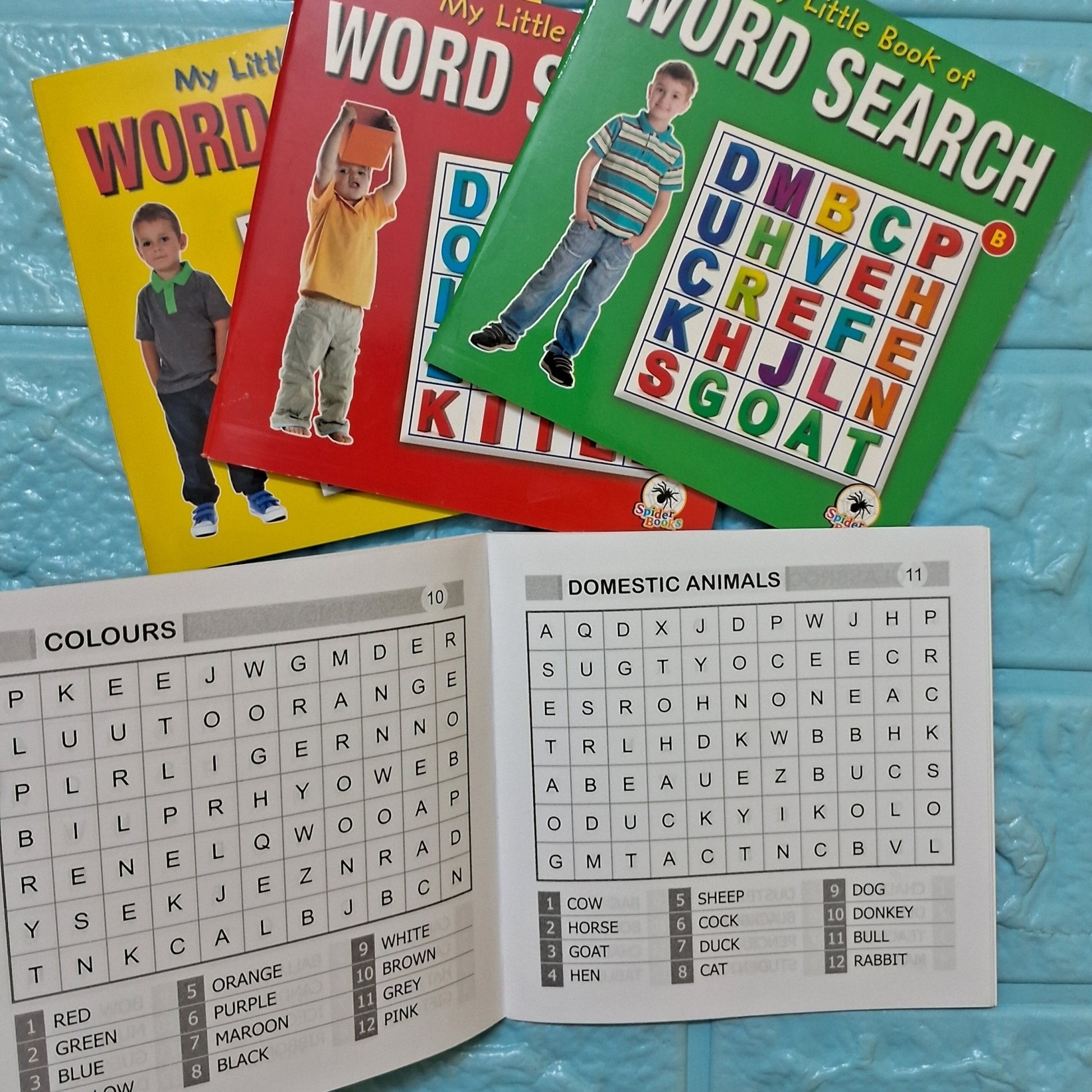 Combo of 4 Word Search Books - We Are Turners
