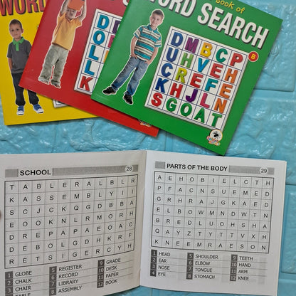 Combo of 4 Word Search Books - We Are Turners