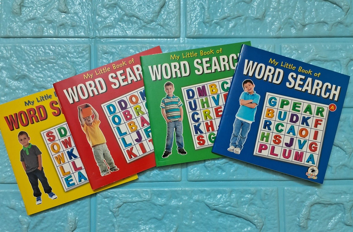 Combo of 4 Word Search Books – We Are Turners