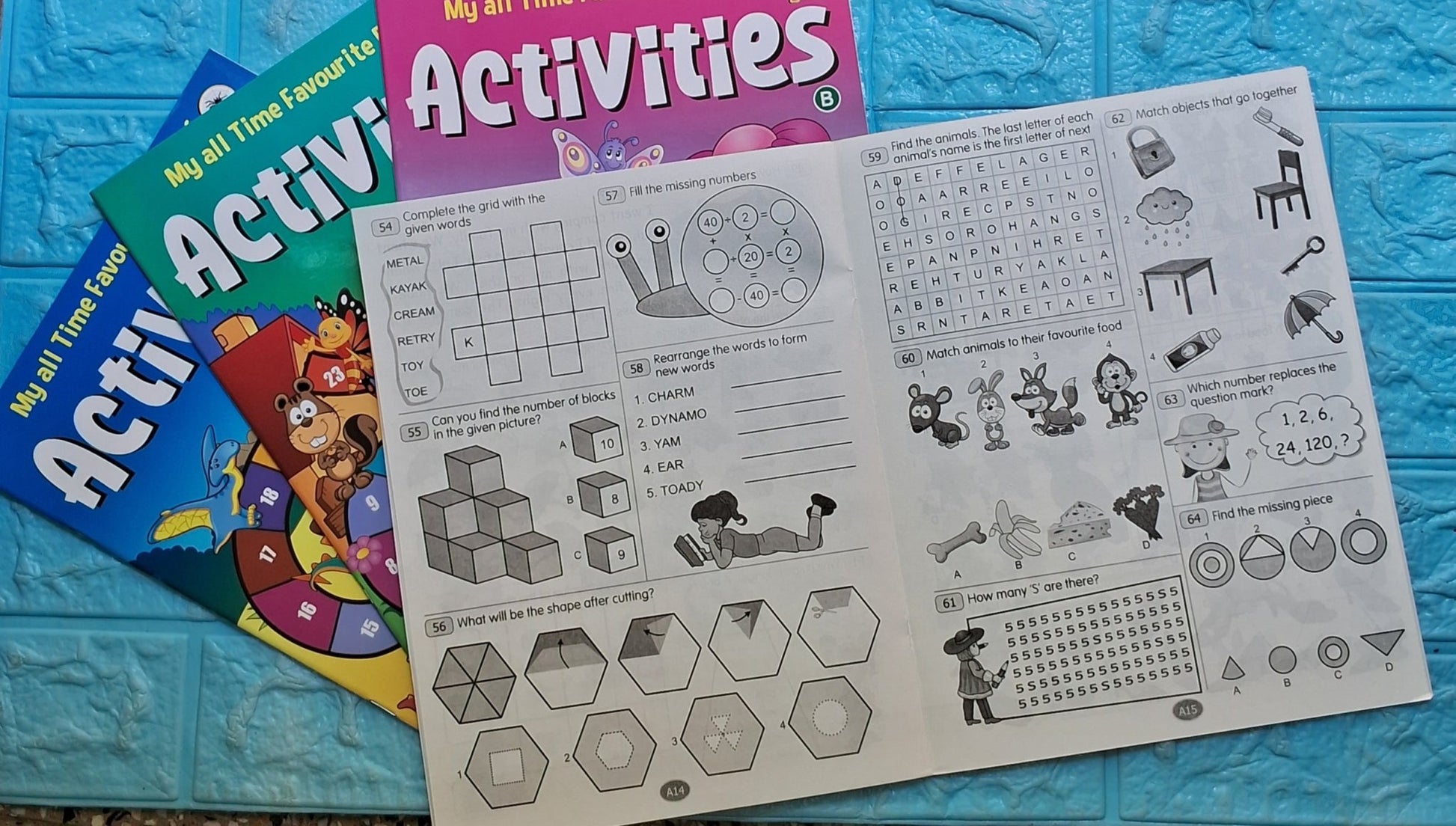 Combo of My All Time Favourite Book of Activities (4 Books) - We Are Turners