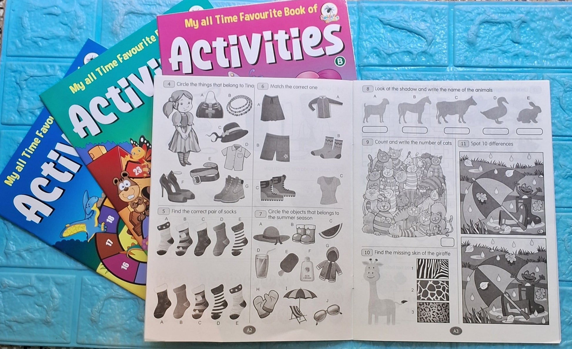 Combo of My All Time Favourite Book of Activities (4 Books) - We Are Turners