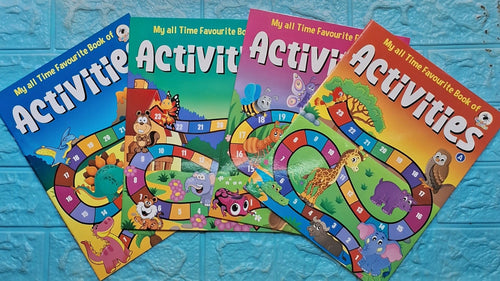 Combo of My All Time Favourite Book of Activities (4 Books) - We Are Turners