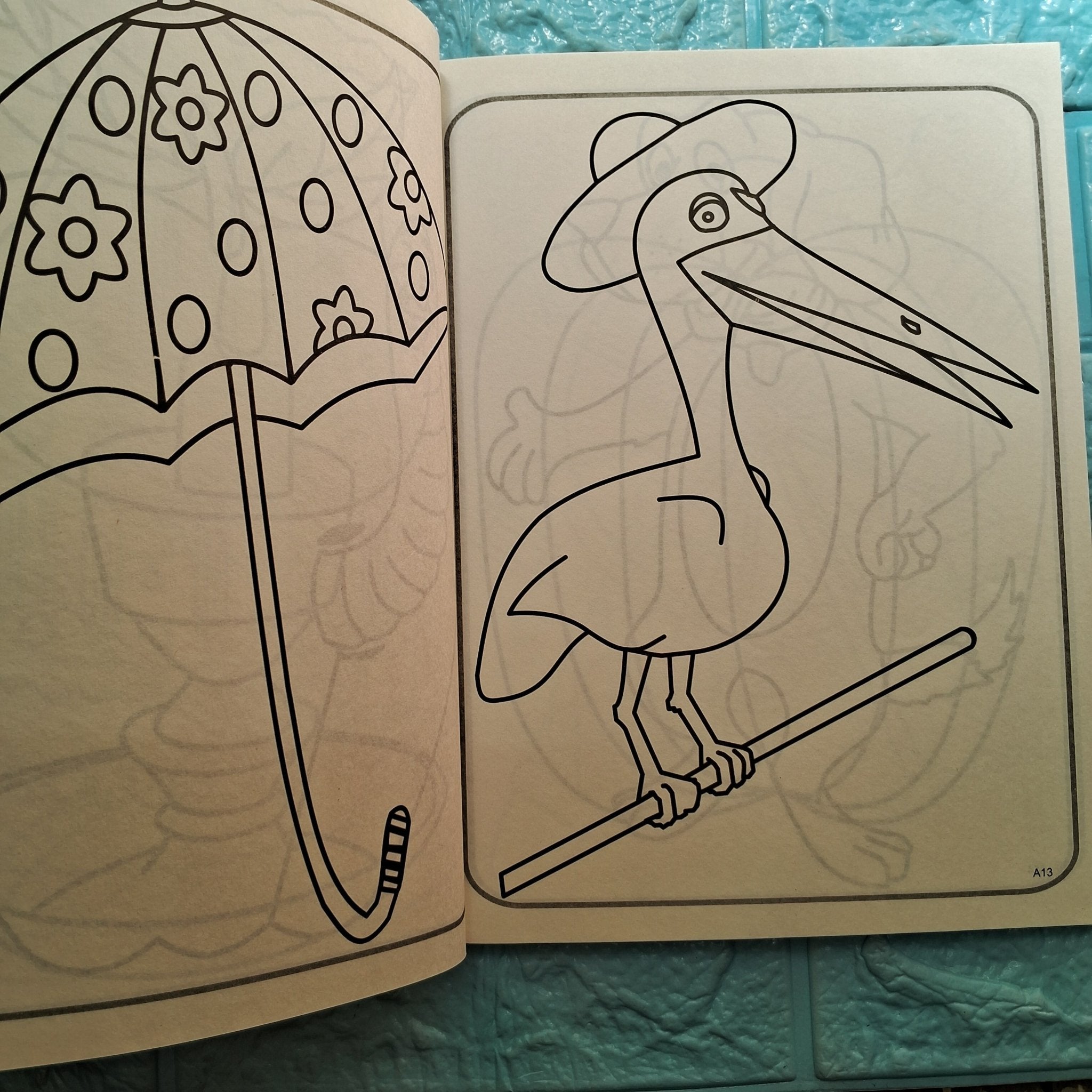 Giant colouring book - We Are Turners