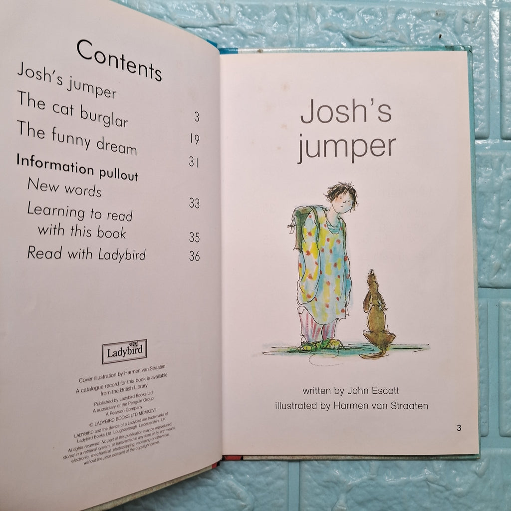Josh's Jumper - Very Good Condition Hardcover - We Are Turners