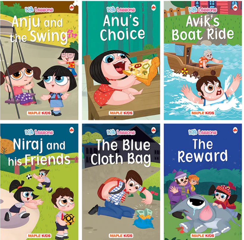 Life Lessons (Illustrated) - Set of 6 Books - We Are Turners
