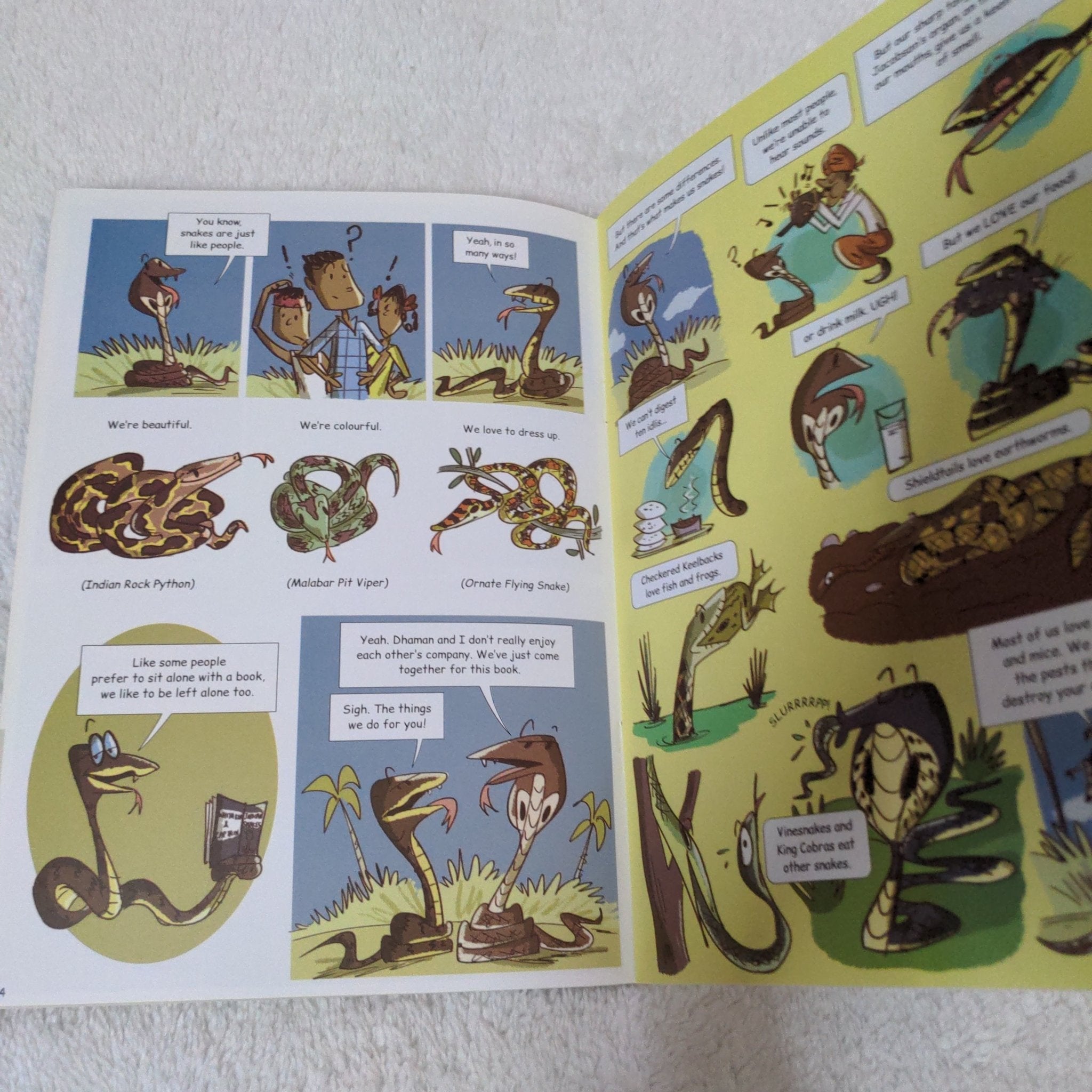 Making Friends with Snakes (but from a distance) - Pratham English - We Are Turners