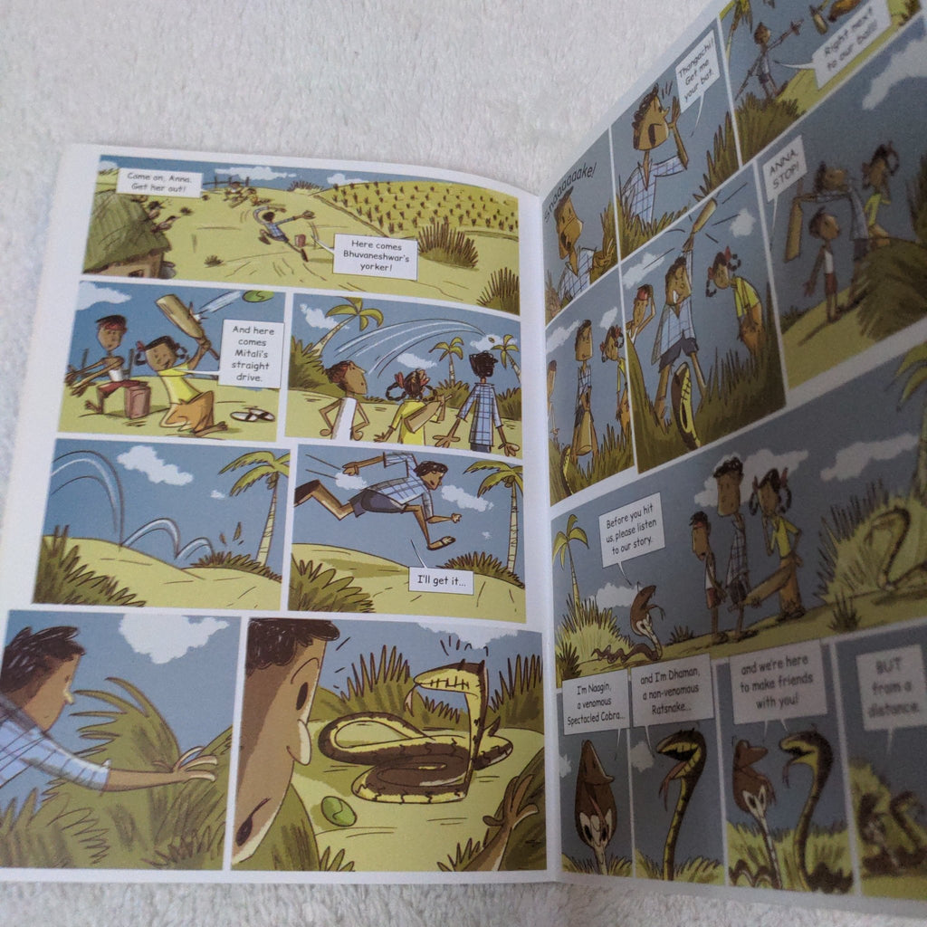 Making Friends with Snakes (but from a distance) - Pratham English - We Are Turners