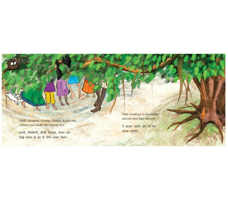 Malli Goes to the Market/Malli Chali Baazaar (English - Hindi) - We Are Turners