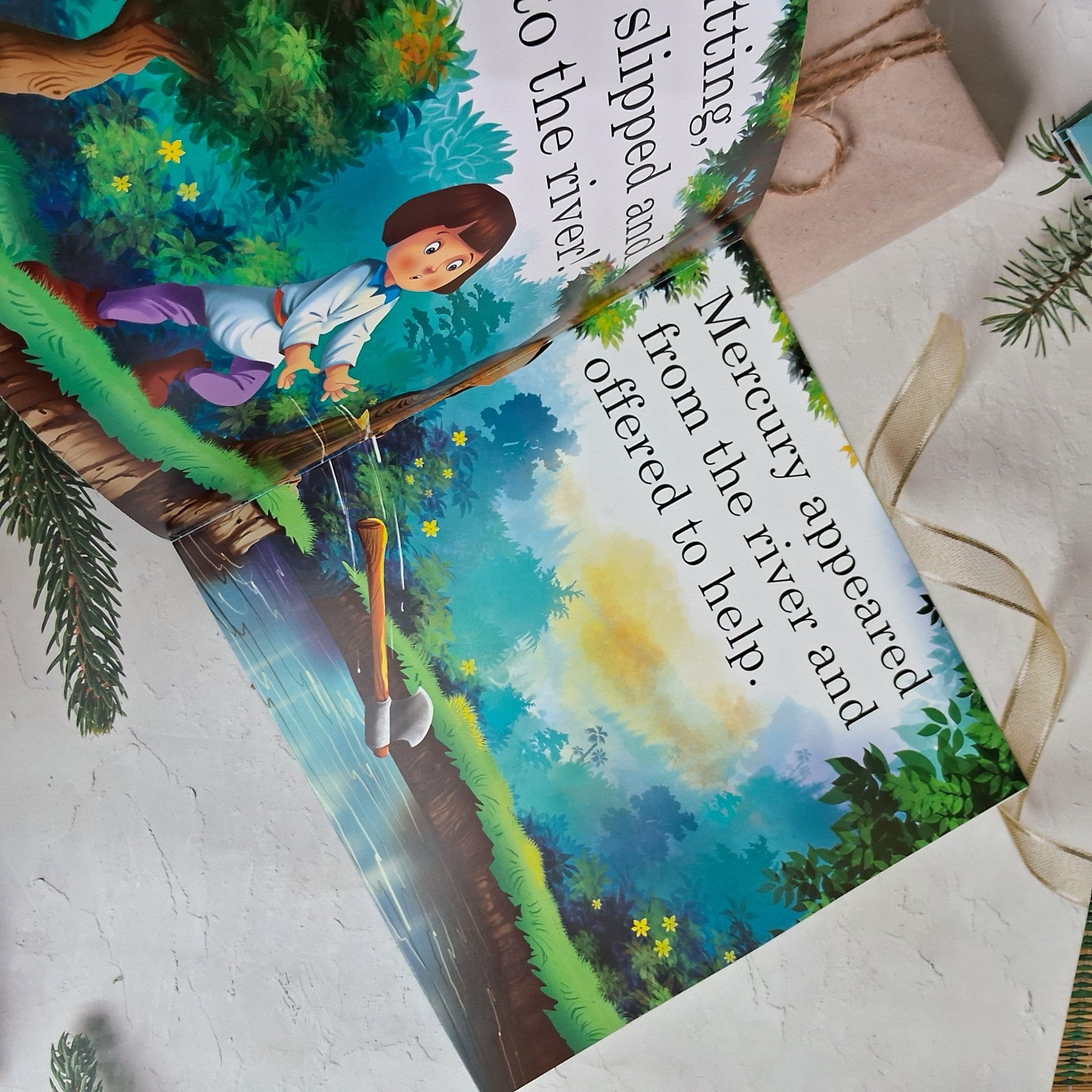 Mercury and the WoodCutter - Large Print - We Are Turners