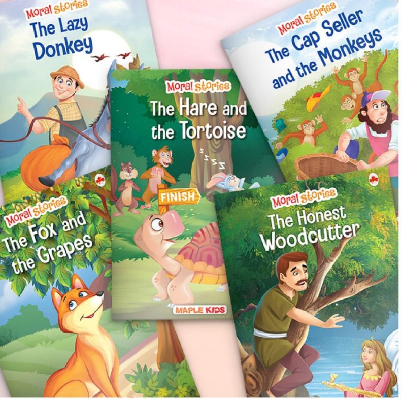 Moral Story Books for Kids (Set of 10 Books) - We Are Turners