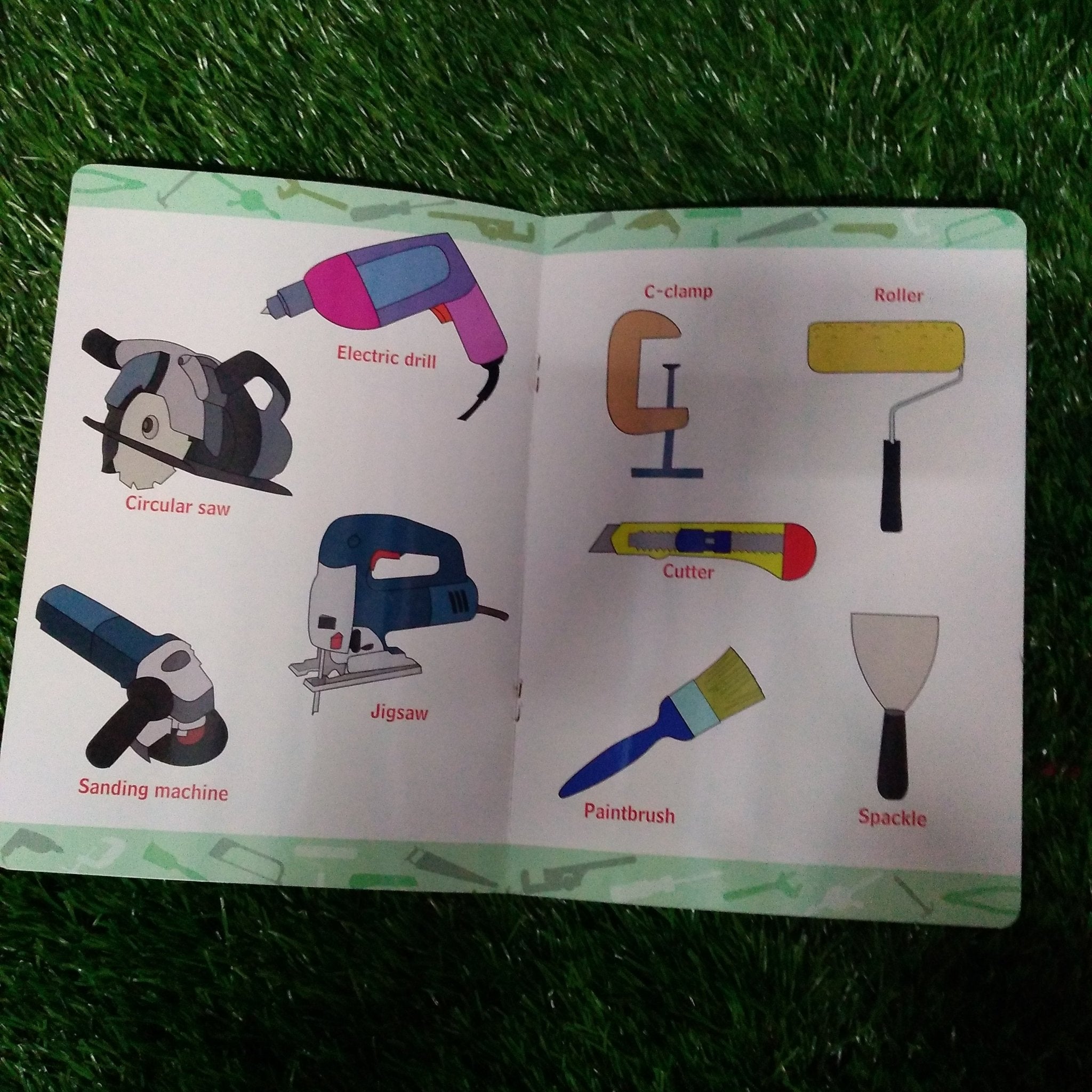 My Book of Tools and Machineries - We Are Turners