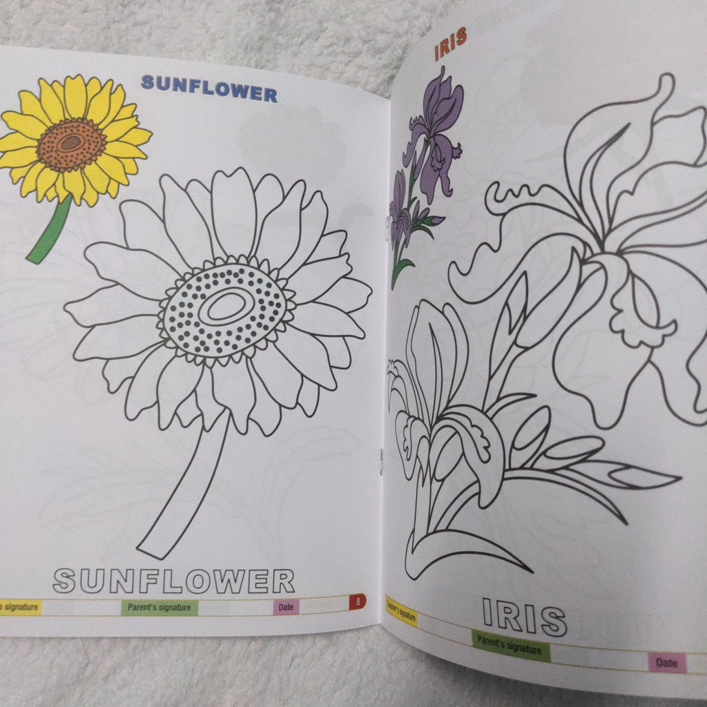 My Funtime Copy Colour - Flowers - We Are Turners