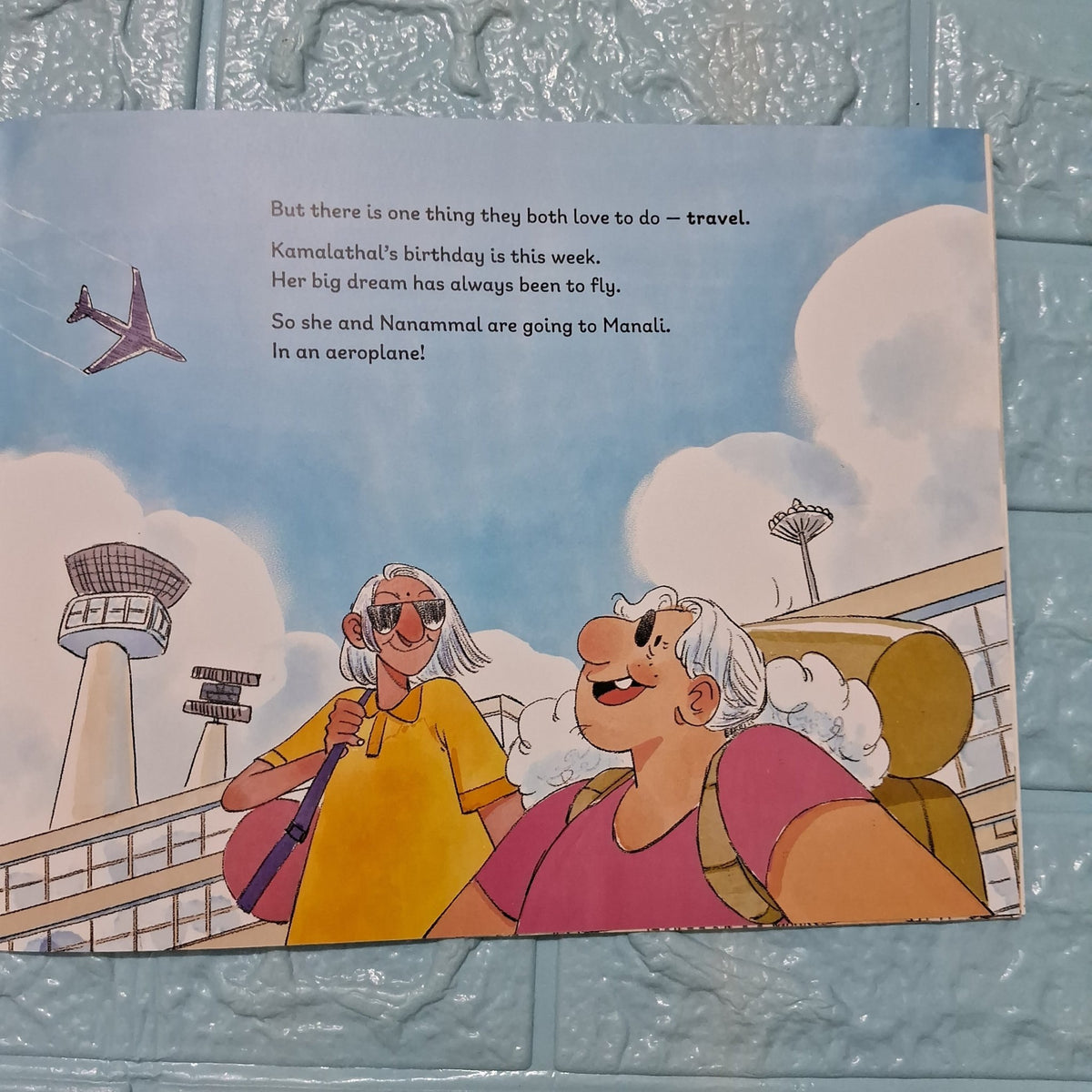 Nanammal and Kamalathal - Travels By Air - We Are Turners