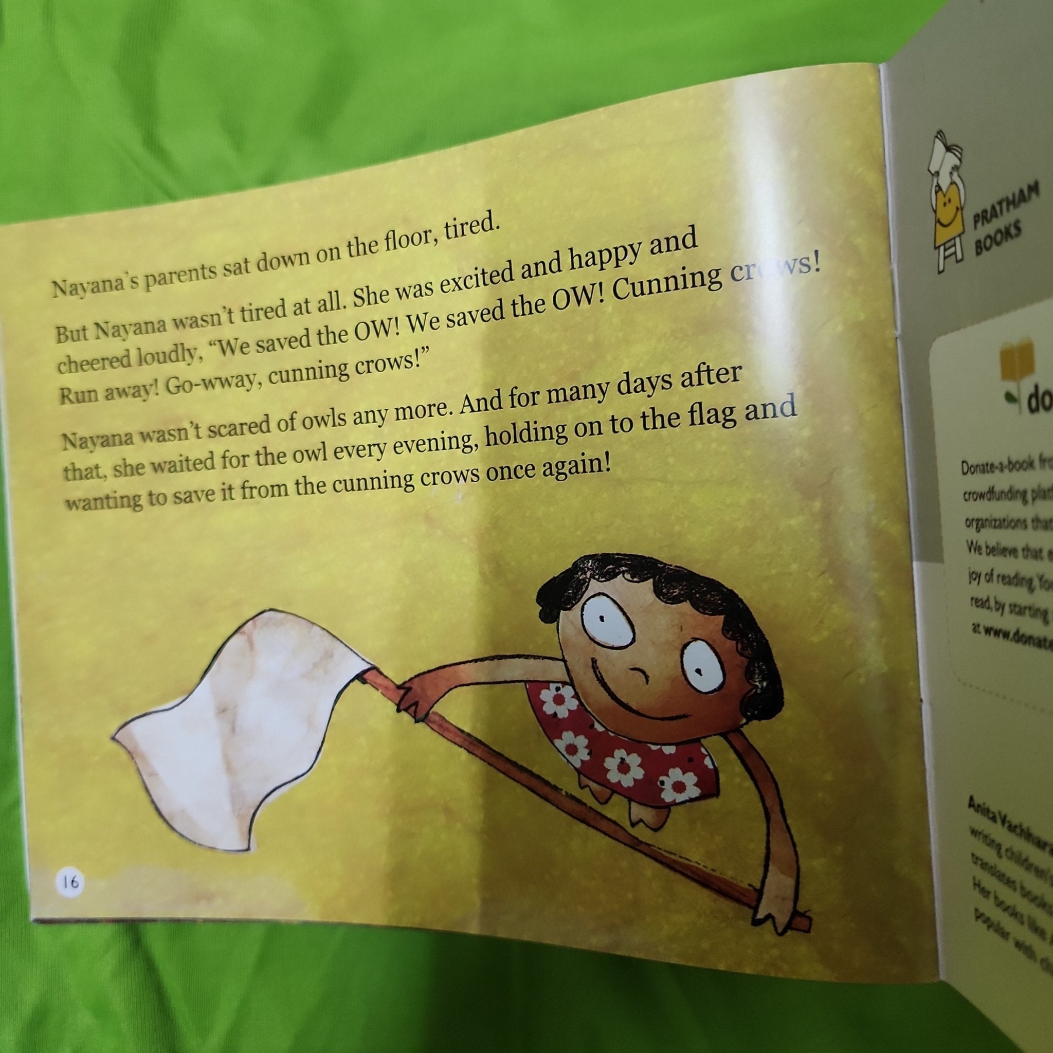 Nayana And The Not - so - scary Owl - We Are Turners