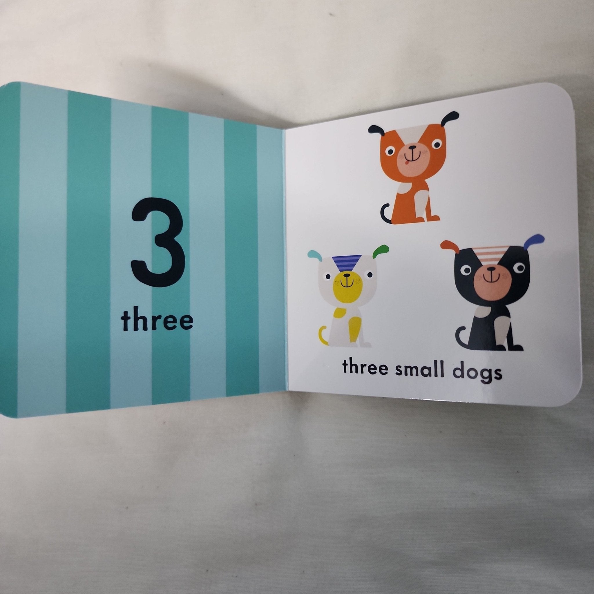 Numbers - Little Board book - As Good as New - We Are Turners
