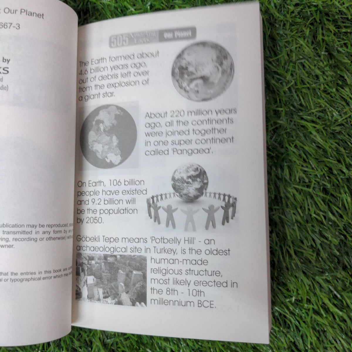 Our Planet - 505 Amazing Facts - We Are Turners