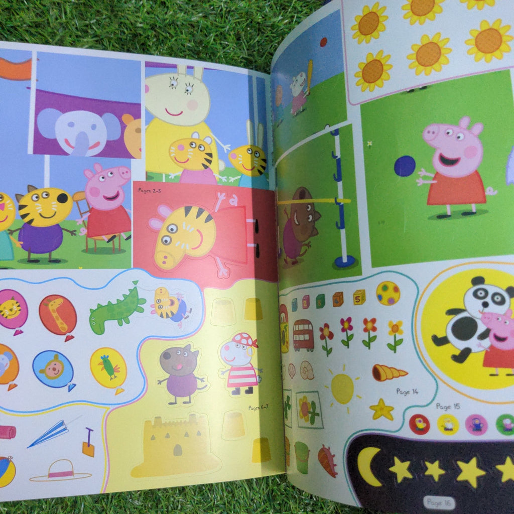 Peppa Pig: Summer fun ; Sticker activity - We Are Turners