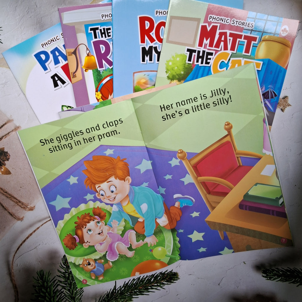Phonic Reader (Illustrated) (Set of 6 Books) - We Are Turners
