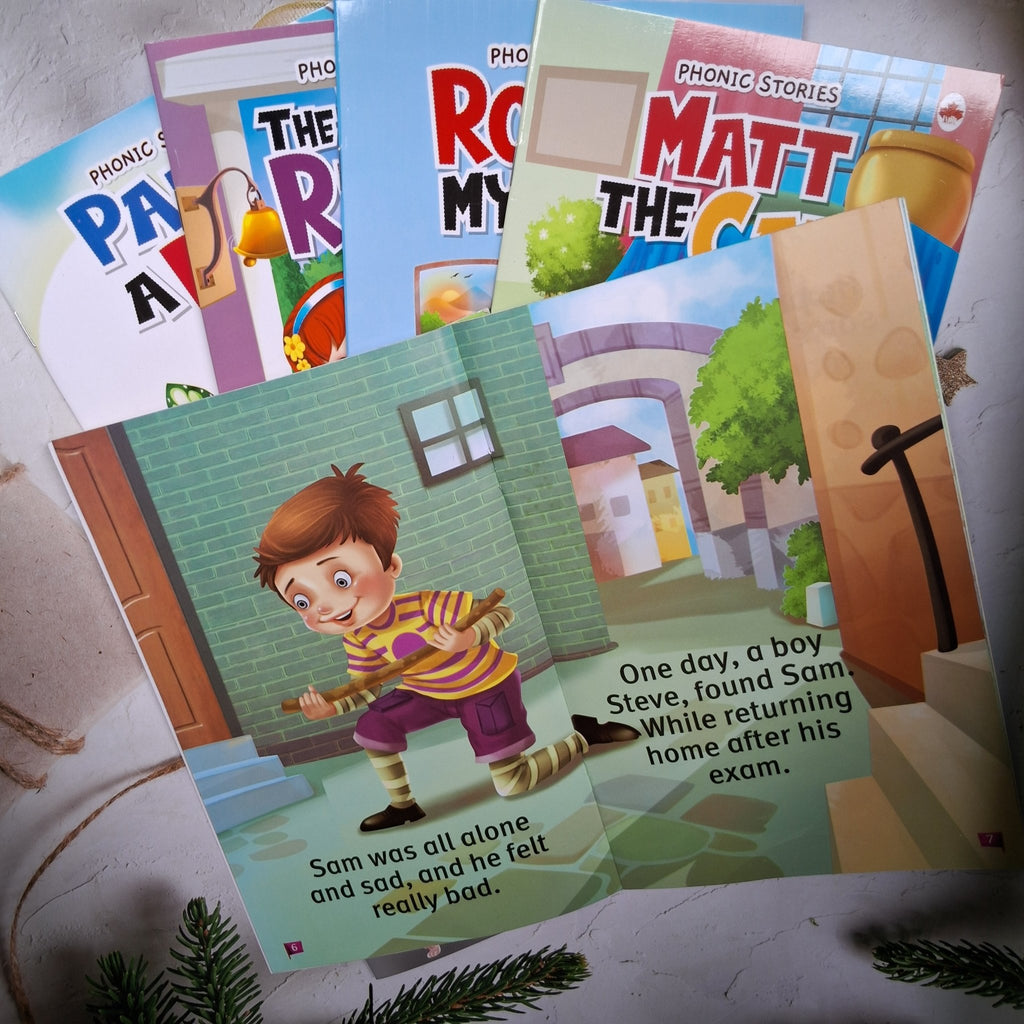 Phonic Reader (Illustrated) (Set of 6 Books) - We Are Turners
