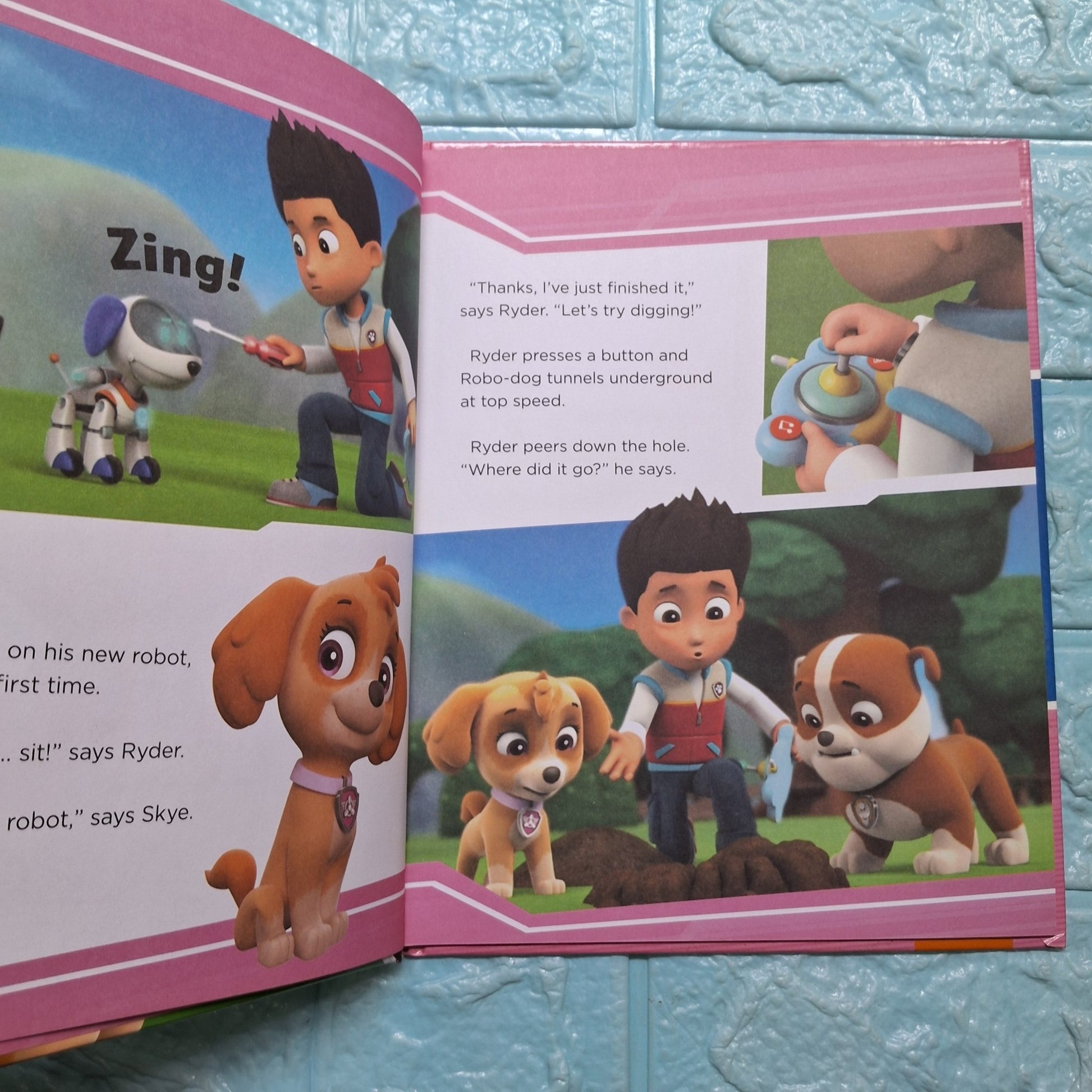 Pups Save Ryders Robot - Very Good Condition Hardcover - We Are Turners