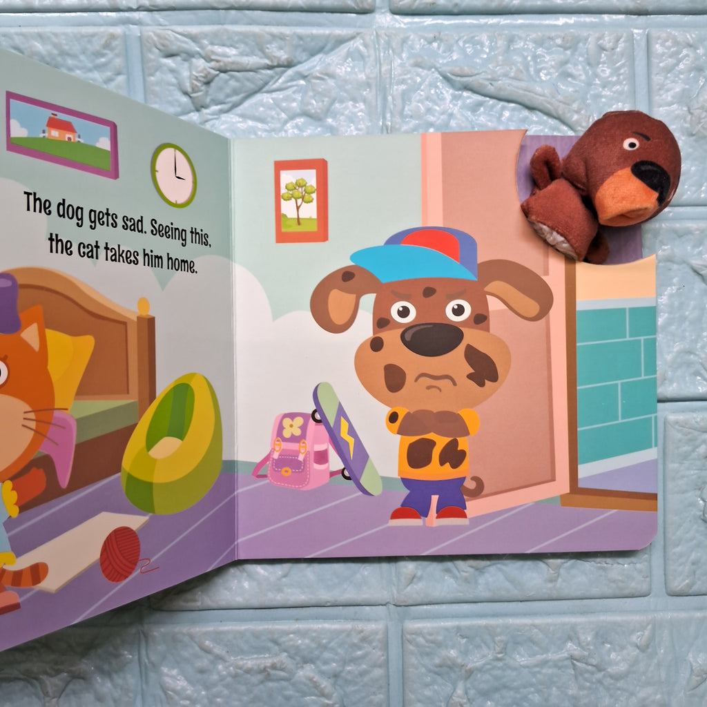 Puppet Book - Puppy's Day Out