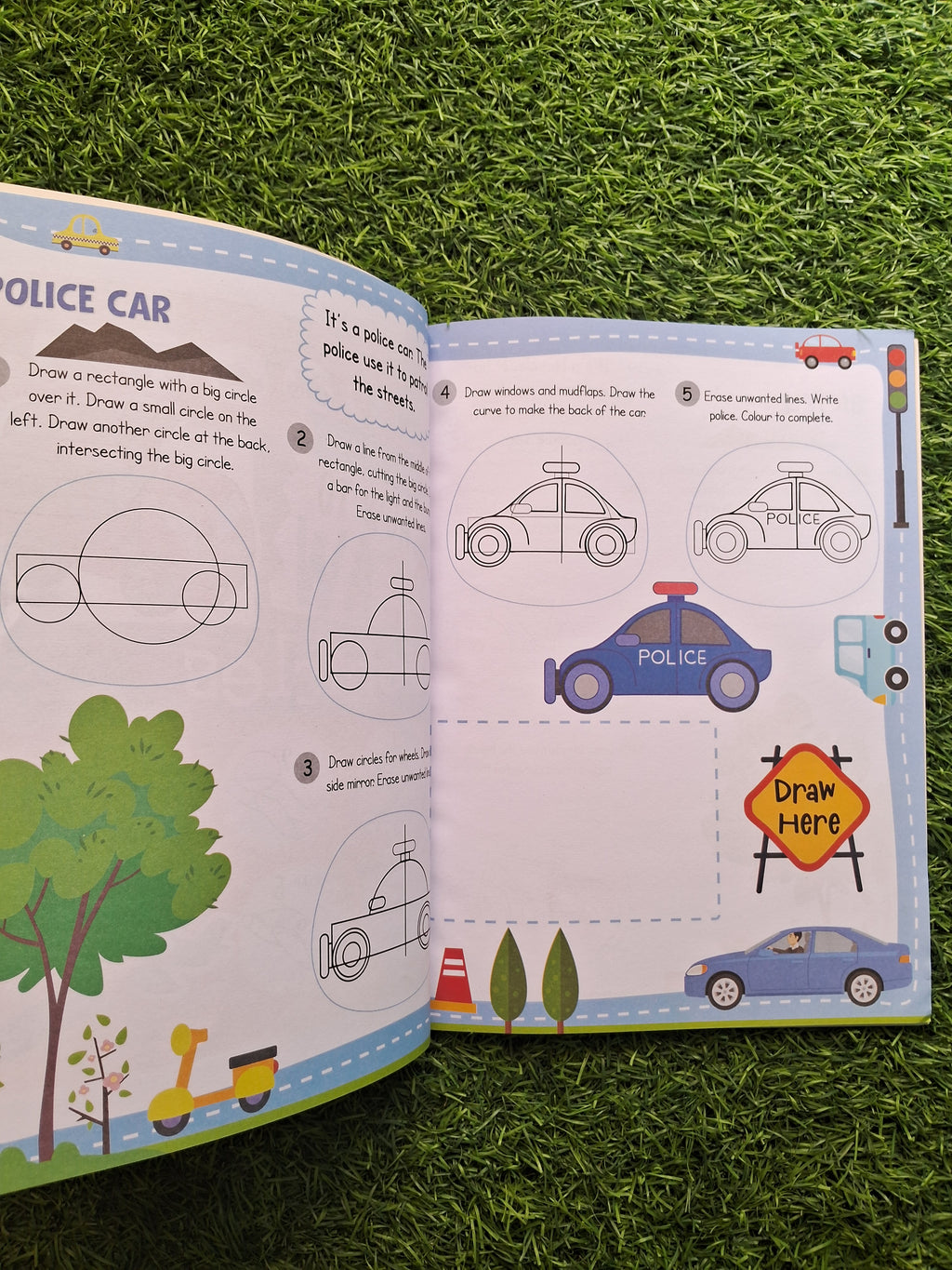 Step By Step How To Draw - Vehicles