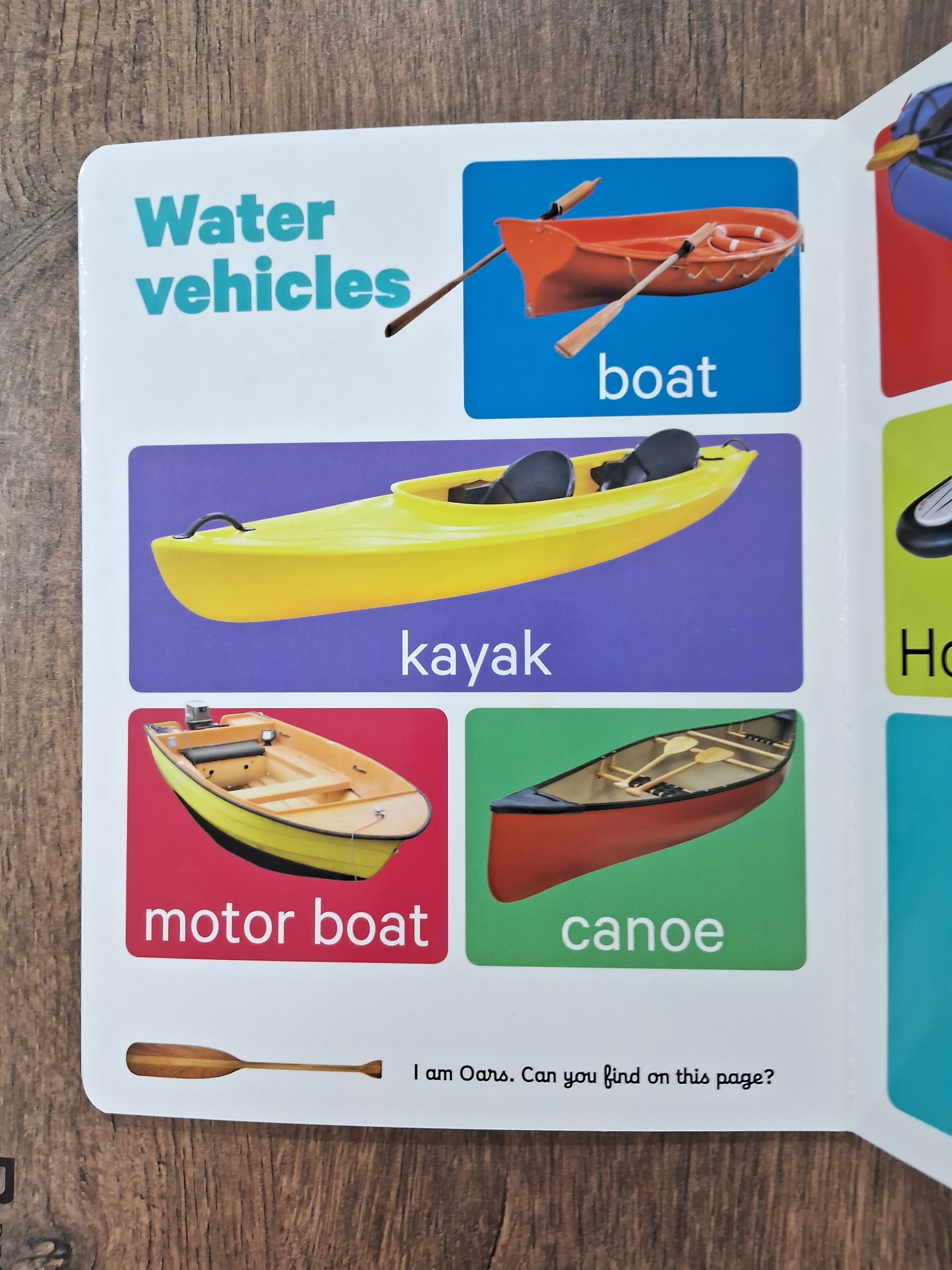 Vehicles - Big Board Book