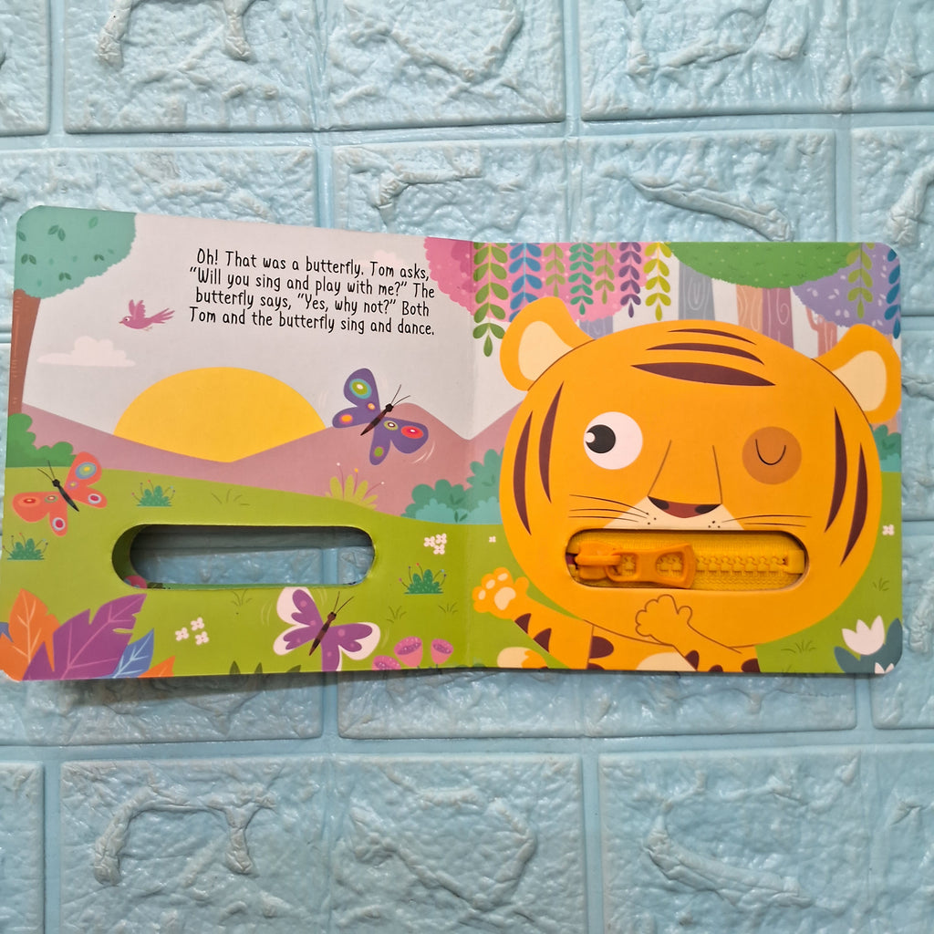 Zip Book - Growl Growl Tigress