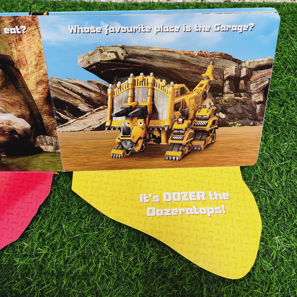 Guess Who? - Dino Based Flap Book - As Good as New Condition