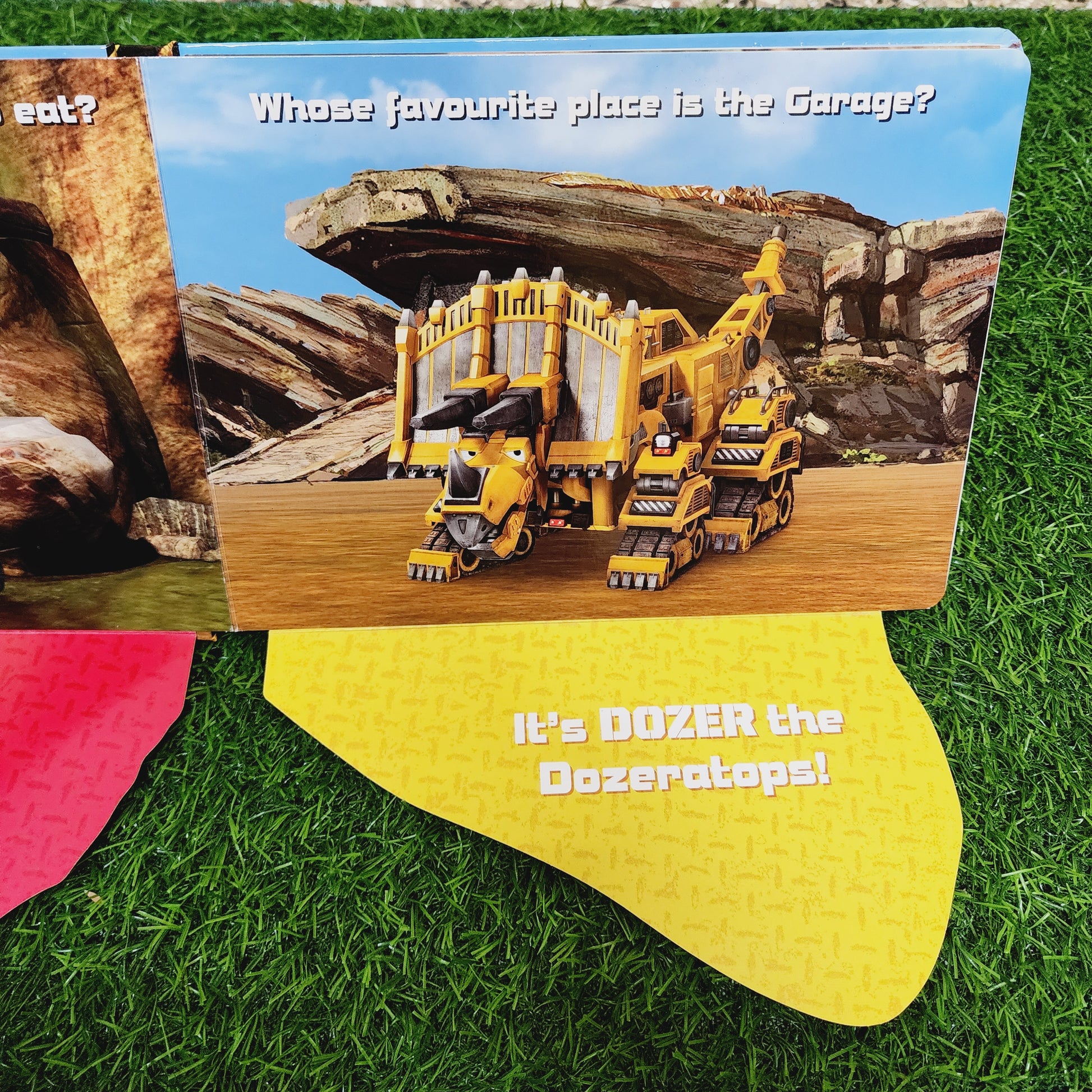 Guess Who? - Dino Based Flap Book - As Good as New Condition