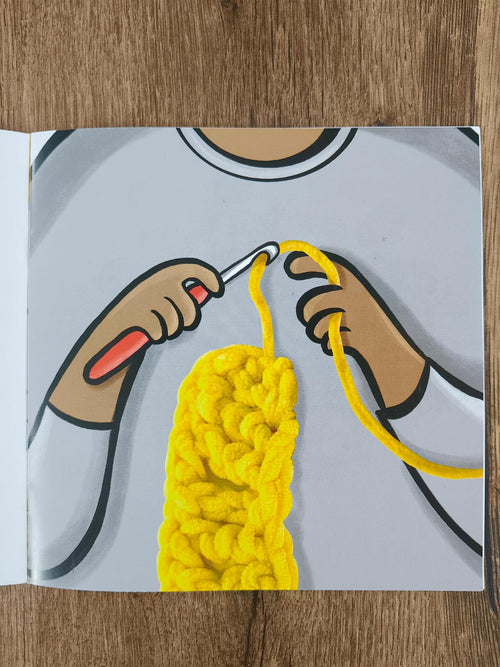 Magic Stitches - Wordless Book