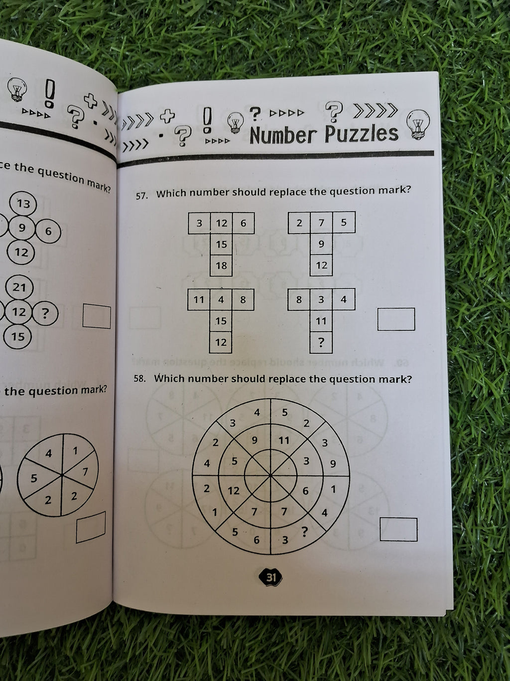 Number puzzles Book