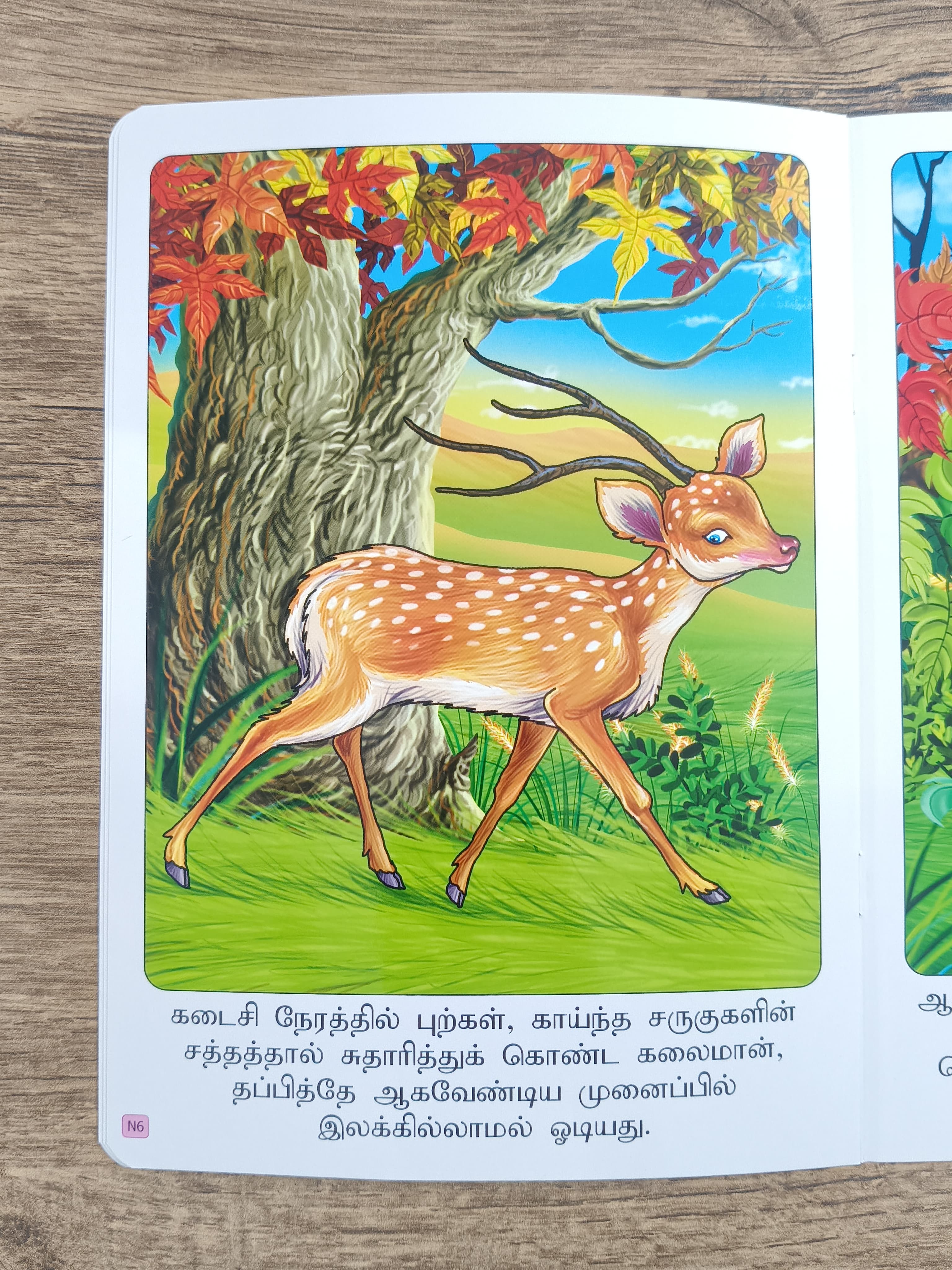 கலைமானும் அதன் பிம்பமும் -Tamil Moral Story.
