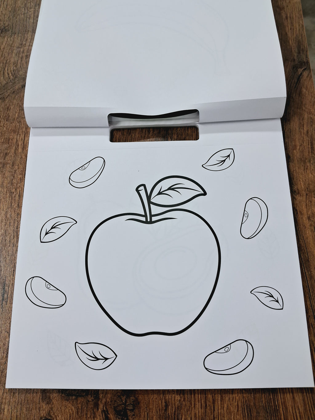 Fruits and Vegetables Colouring Pad (100 Stickers included)