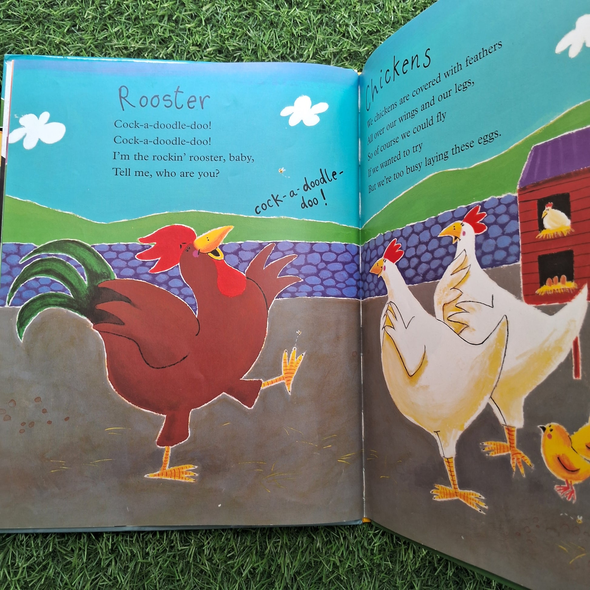 Cock a doodle door farmyard hullabaloo - Very Good Condition Hardcover