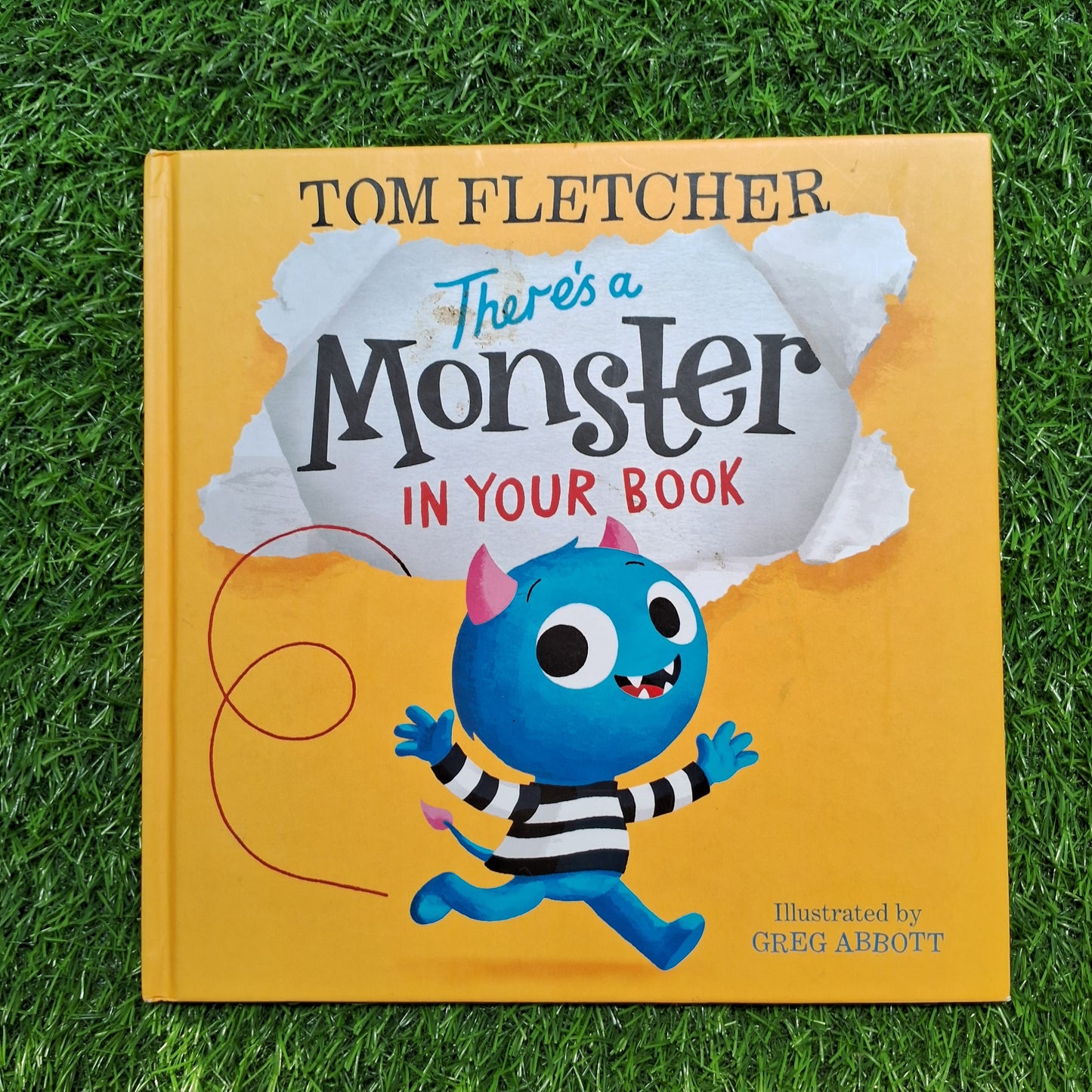 There's a Monster in Your Book - Excellent Condition Hardcover