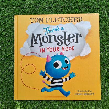There's a Monster in Your Book - Excellent Condition Hardcover