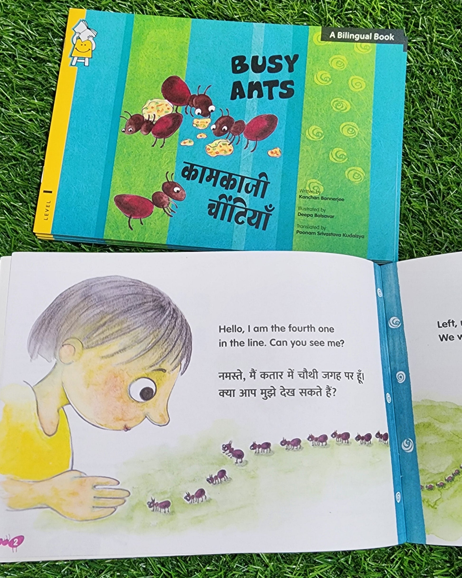 Bilingual Combo - Set of 9 Pratham Books (English/Hindi)