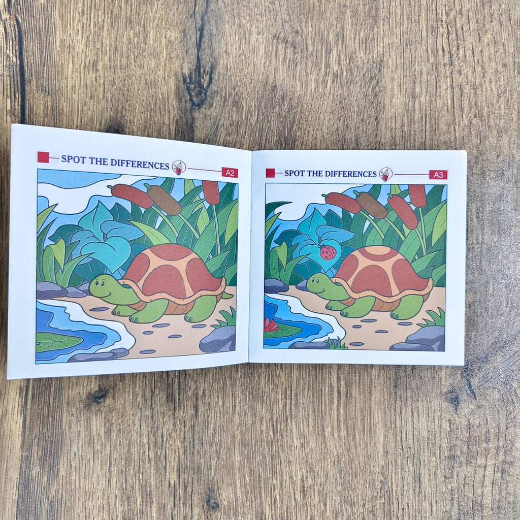 My Little Book of Spot the Differences - Combo of 4 Books