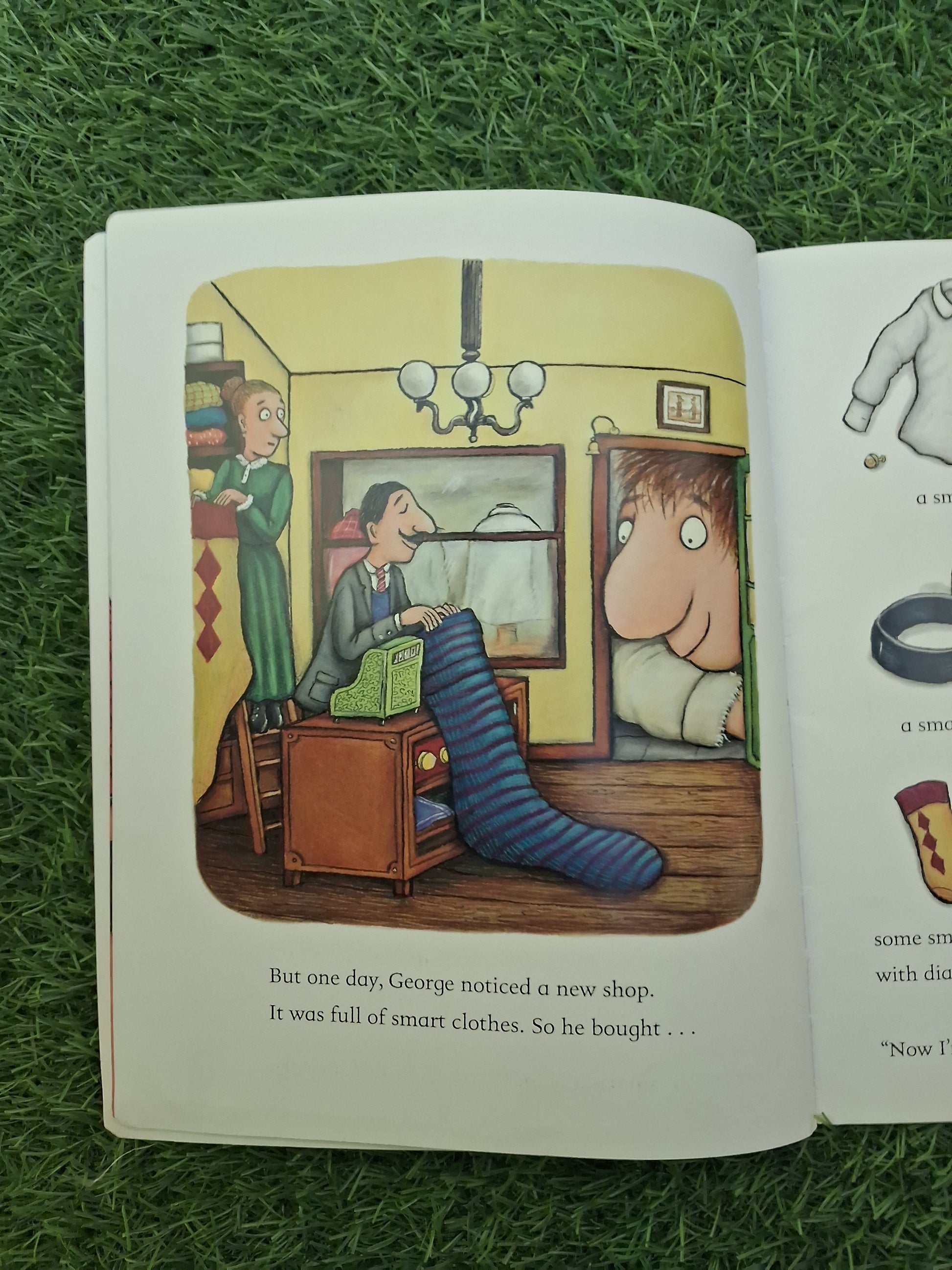 Book of THE SMARTEST GIANT IN TOWN -  Very Good Condition Paperback