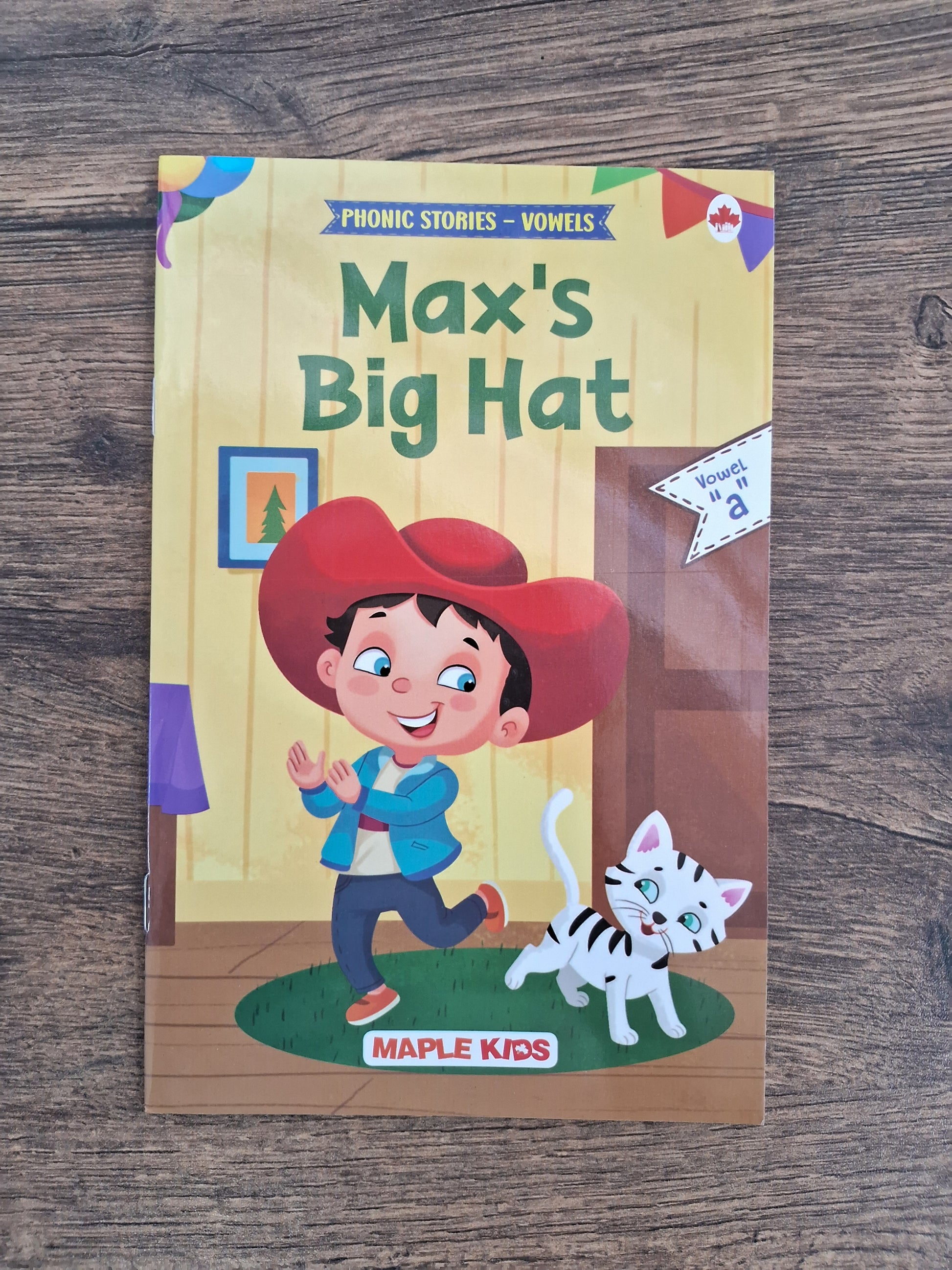 Phonic Stories - Vowels (Set of 5 Books) (Illustrated) - Vowels Phonics Books for Early Readers - Vowels Storybooks - Read Aloud to Infants, Toddlers - Age 2+