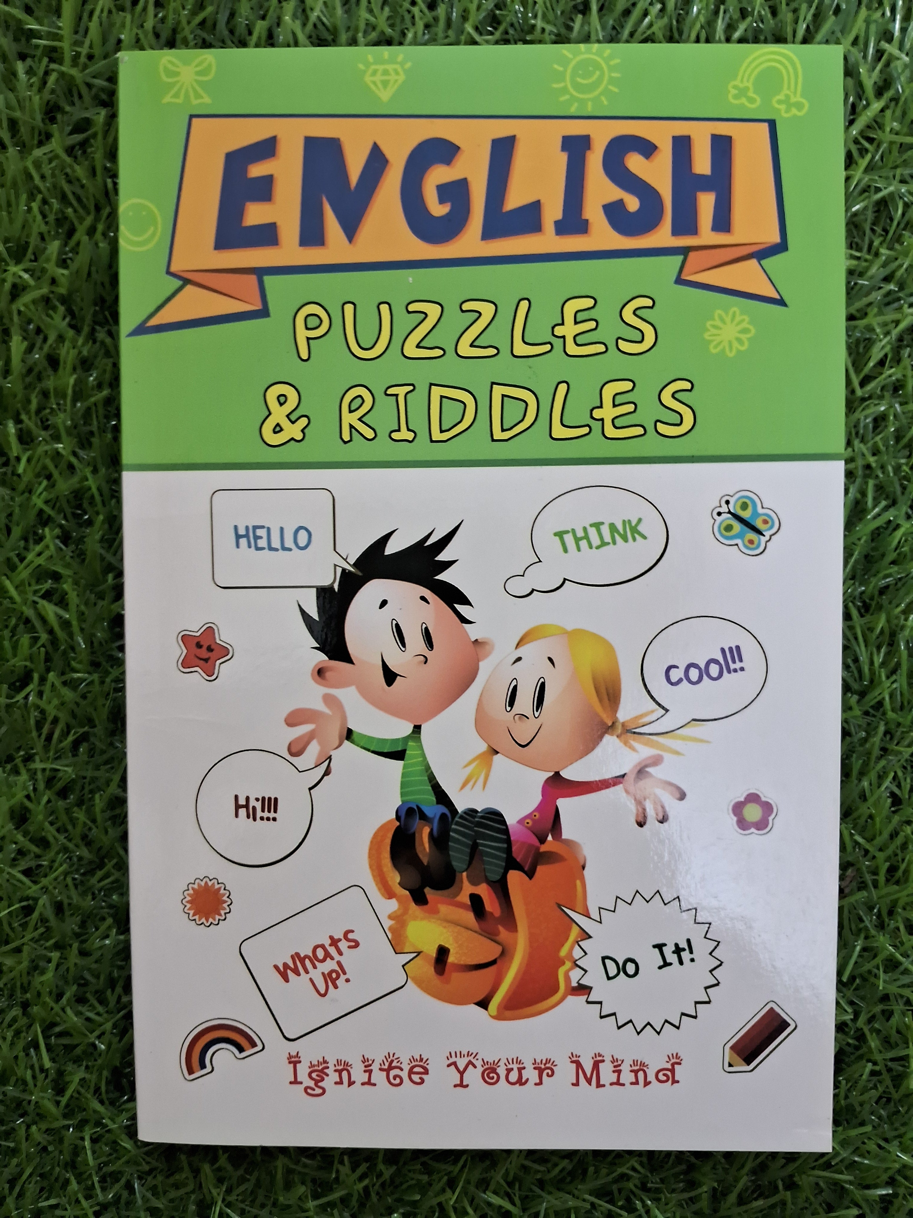 English puzzles & riddles - Challenging Books