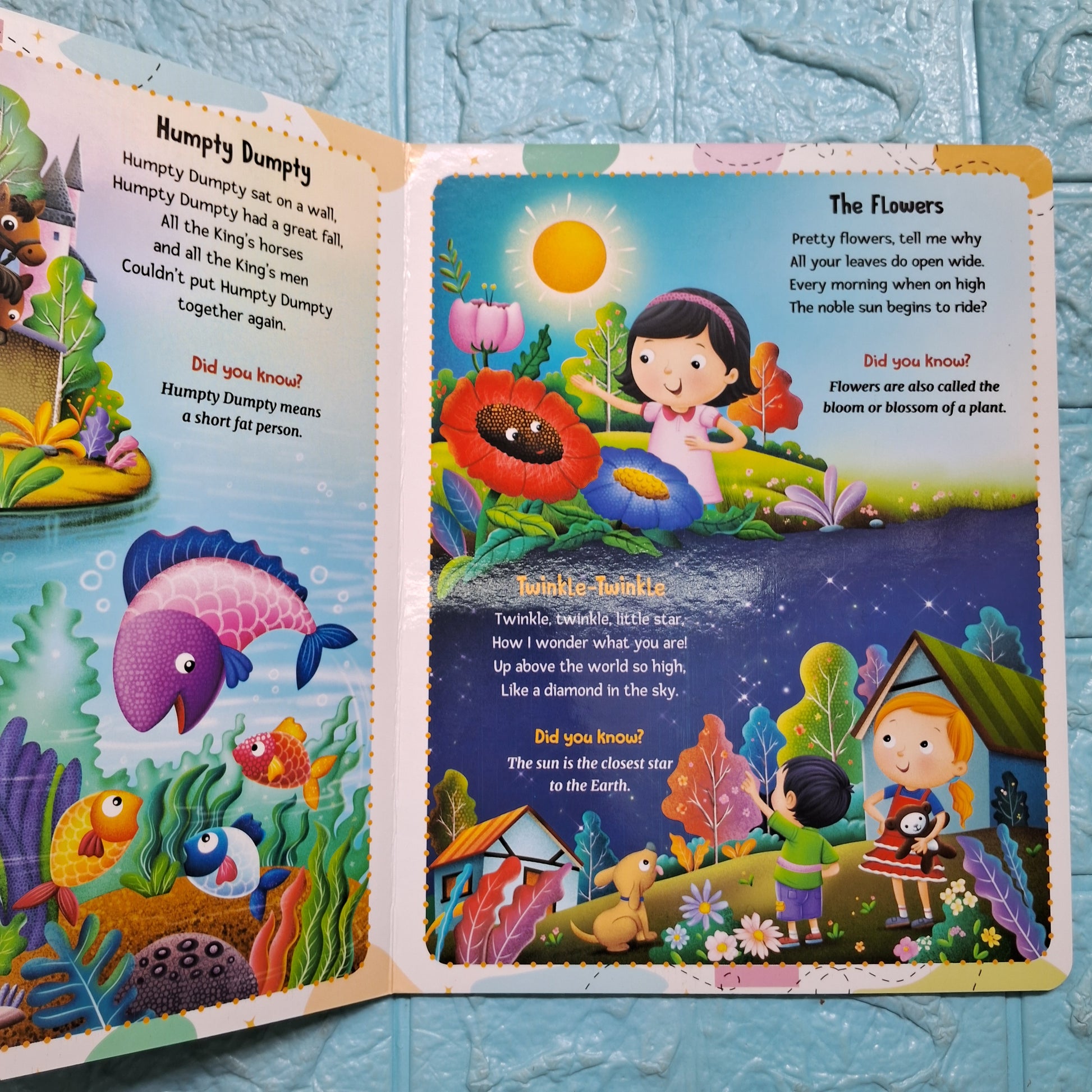 Learning My First Rhymes Board Book