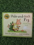 TALES FROM ACORN WOOD - HIDE AND SEEK PIG -  Very Good Condition Board Book
