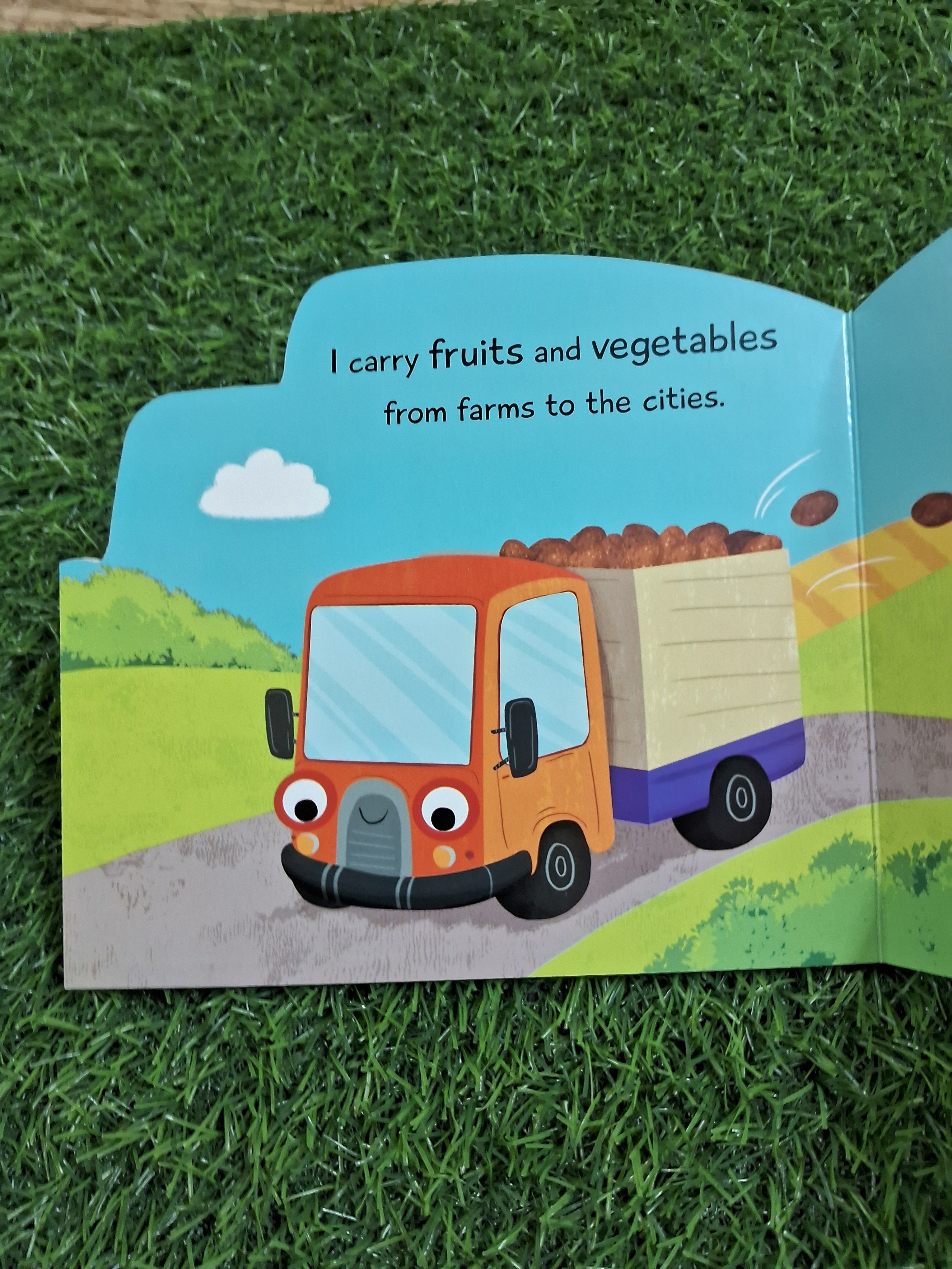 Truck - Things That Move - Board Book
