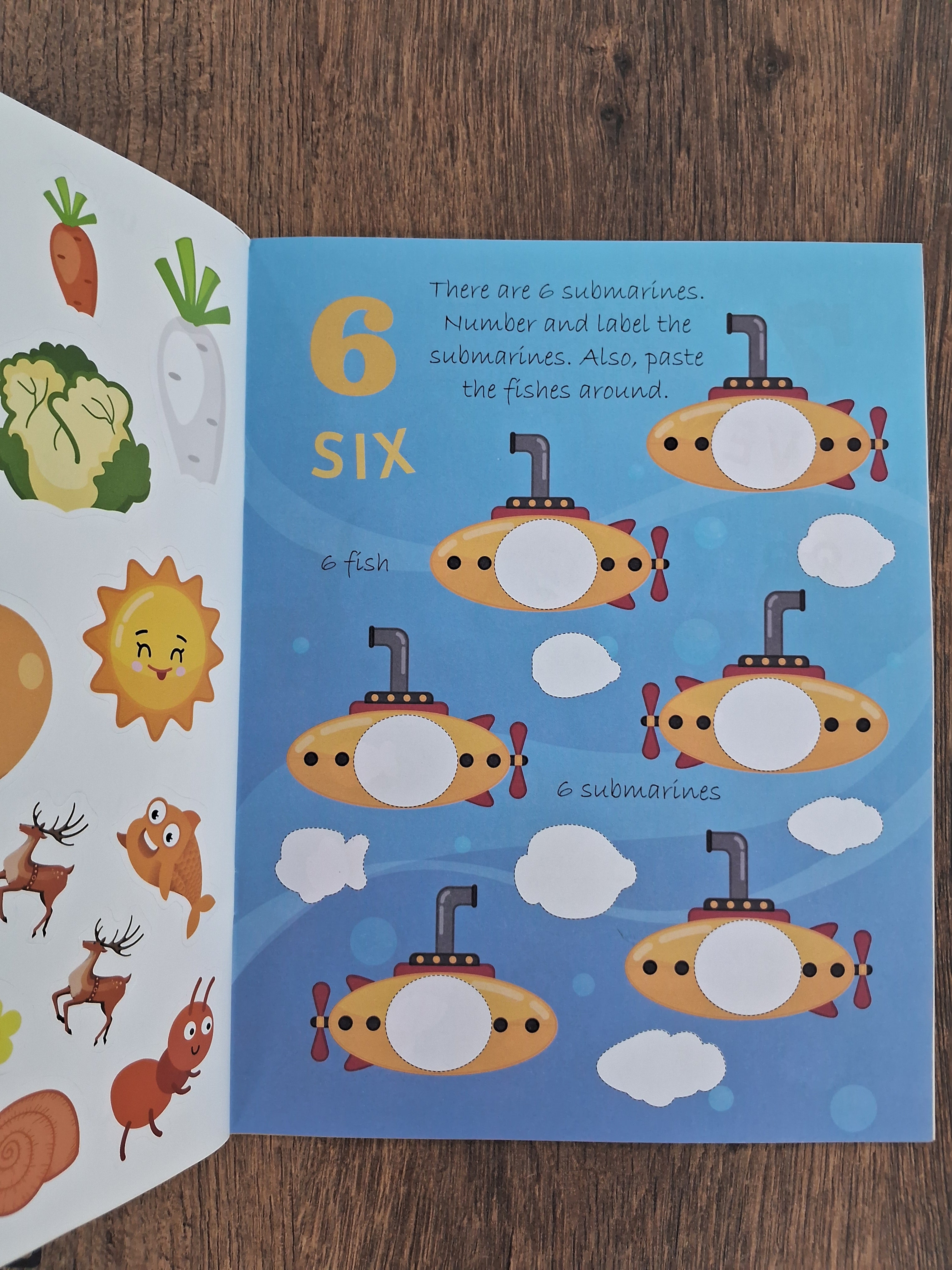 Numbers - Sticker Book