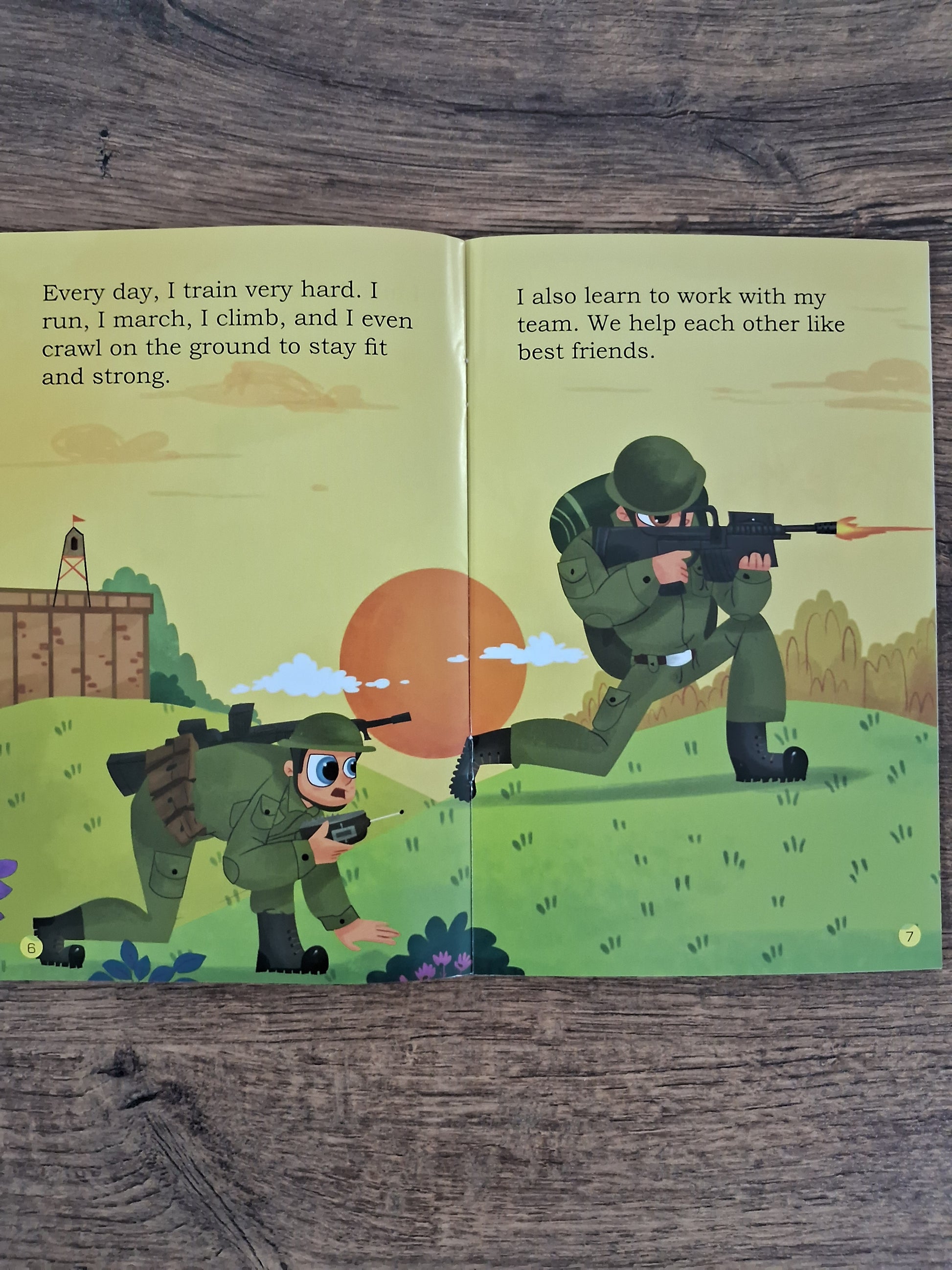 My Profession (Set of 8 Books) (Illustrated) - Police, Pilot, Farmer, Engineer, Doctor, Chef, Soldier, Teacher - Professions Stories for Children - Age 3+