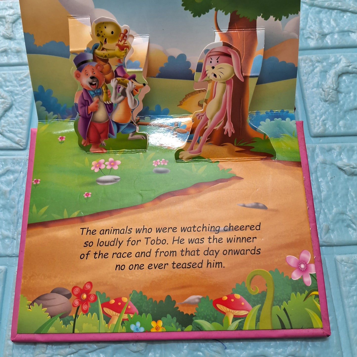 Pop-Up Story Book of Hare and Tortoise